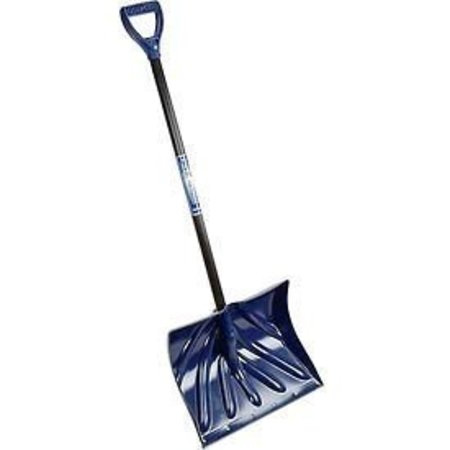 True Temper TrueTemper® 1627200 18" Mountain Mover Poly Blade Combo Snow Shovel W/ Steel D-Grip Handle 1627200